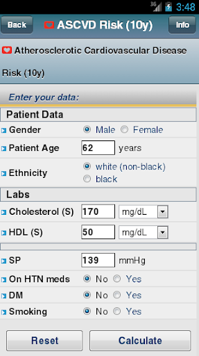 【免費醫療App】ASCVD Risk-APP點子