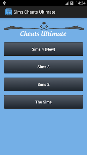 Cheats Sims Ultimate