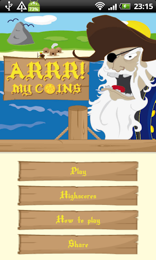 Arrr my coins Pirate Game