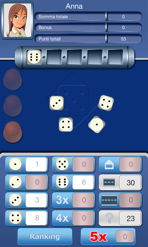 Android application Yahtzy FREE screenshort