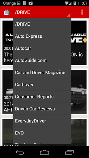 Auto review TV