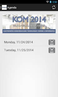 KOM 2014 conference Screenshots 1