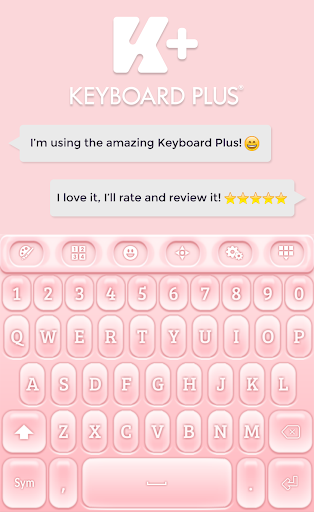 键盘粉红