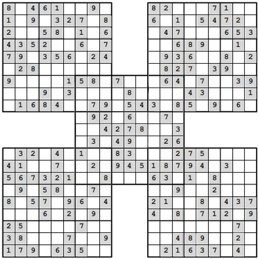 Samurai Sudoku Multiboard lite LOGO-APP點子