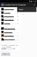 Invisible Chat for Facebook APK 스크린샷 이미지 #5