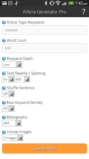 【免費工具App】Article Generator Pro-APP點子