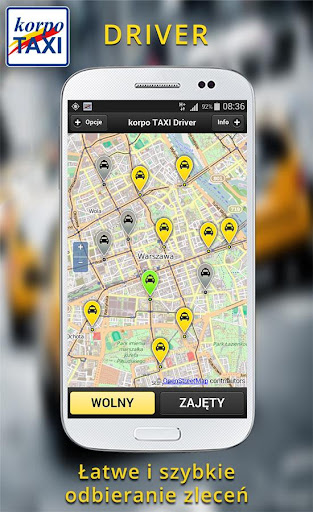 korpo TAXI Driver Warszawa