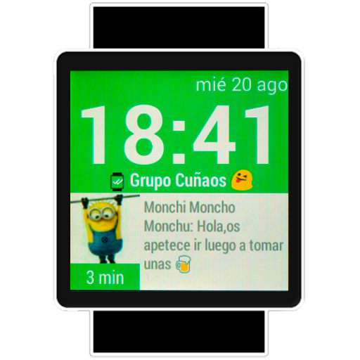WhatsApp Wear (WatchFace)