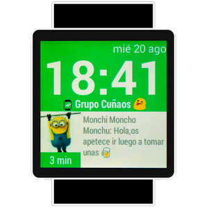 WhatsApp Wear (WatchFace) 通訊 App LOGO-APP開箱王