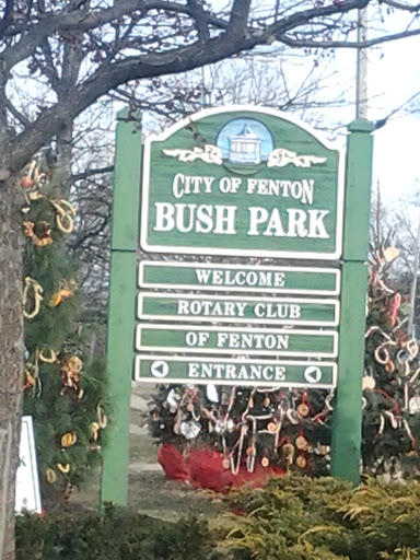 Bush Park Sign