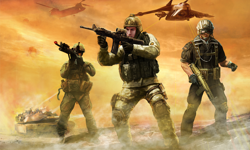 Игра Sniper Cross Fireline для планшетов на Android