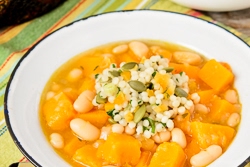 Butternut Squash White Bean Soup