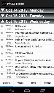Free PhUSE 2013 APK for Android