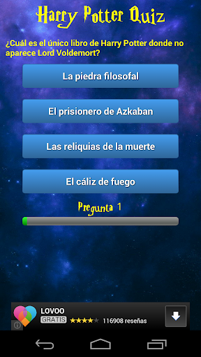 Harry Potter Quiz en español