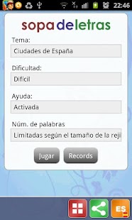 【免費解謎App】Sopa de letras-APP點子