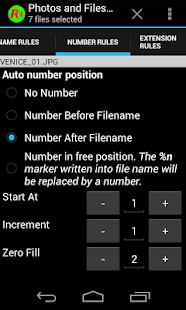 Photos and Files Renamer Pro - screenshot thumbnail