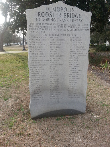 Demopolis Rooster Bridge Memorial