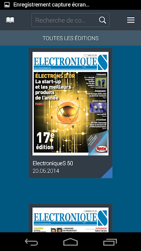 Magazine ElectroniqueS