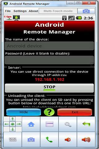 Remote Manager Demo