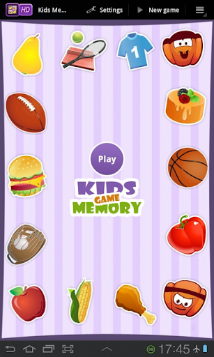 Memory Game For Kids