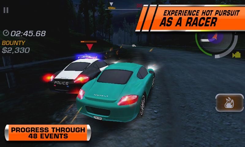 Android application Need for Speed Hot Pursuit screenshort