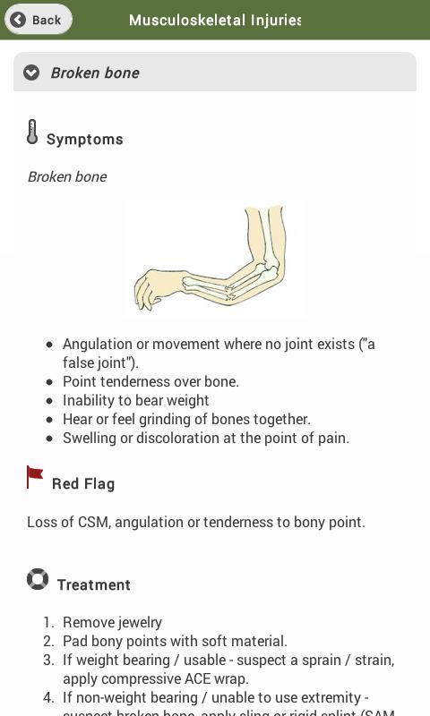 Wilderness First Aid Screen 3
