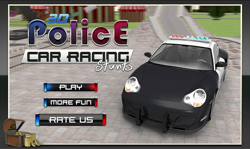 3D Police Car Stunts Simulator