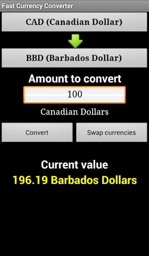 Fast Currency Converter