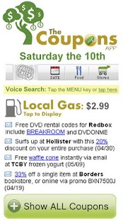 The Coupons App Offers Screenshots 0