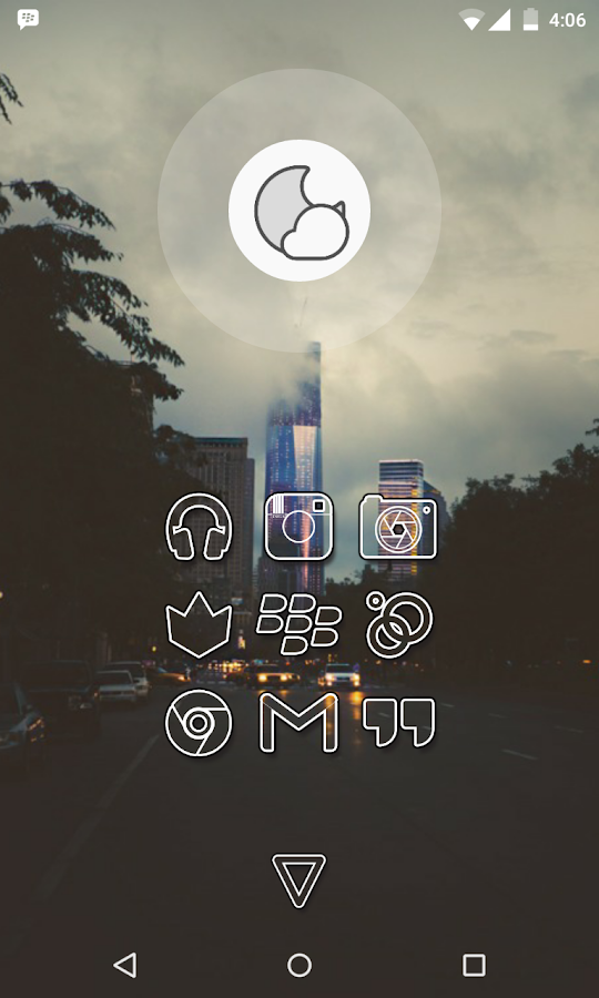 Outcast Icons Theme - screenshot
