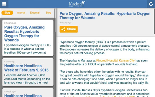 【免費商業App】Kindred Healthcare-APP點子