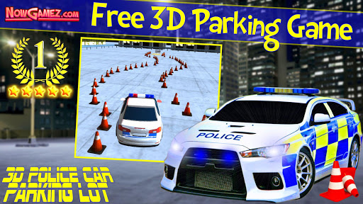 3D Police Car Parking Lot FREE