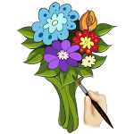 Cover Image of Descargar How To Draw Flowers 5.1 APK