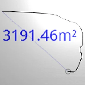 Distance and area measurement