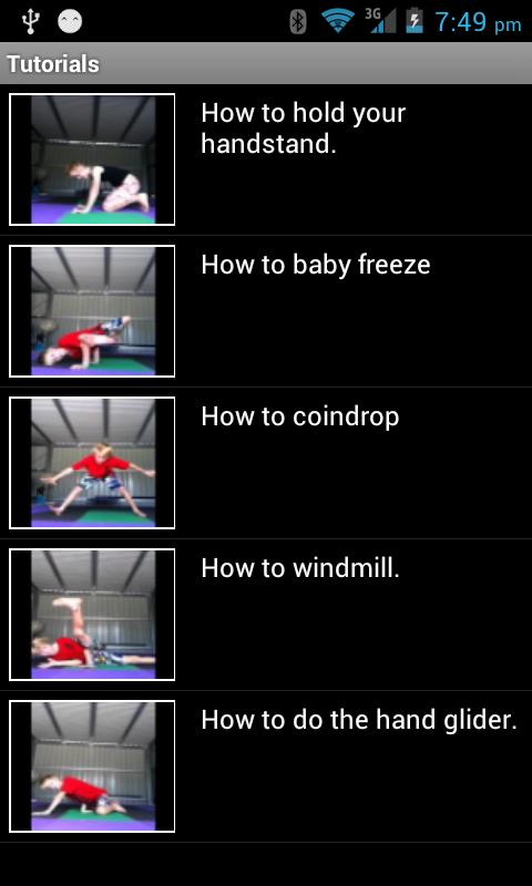 Step-Step Bboy Tutorials Screen 3