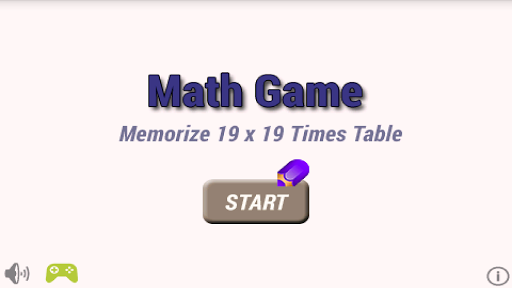 MathGame: 19x19 Multiplication
