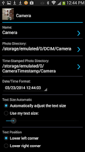 Camera Timestamp Add-on - screenshot thumbnail
