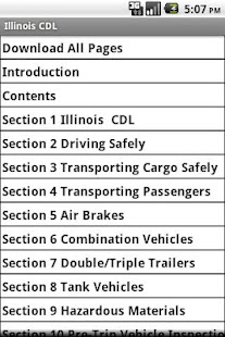 Illinois CDL Study Guide Screenshots 0