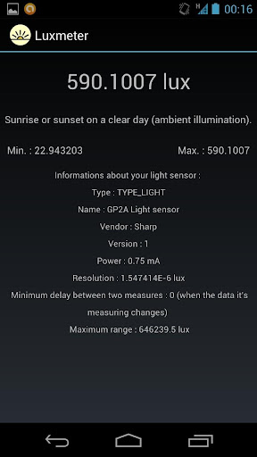 Luxmeter v1.0