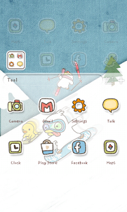 Duck ski go launcher theme Screenshots 2