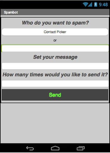 Spam Texter