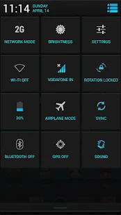 CM 11/10.2 THEME MIUI BLUE - screenshot thumbnail