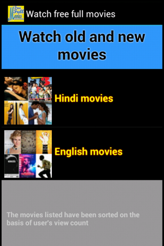 Free Full Movies Screen 2