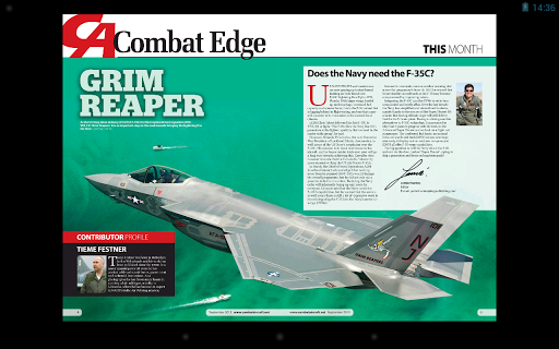 【免費新聞App】Combat Aircraft Magazine-APP點子