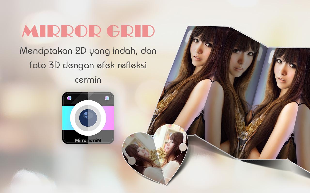 Mirror Grid Foto Efek Cermin Apl Android Di Google Play