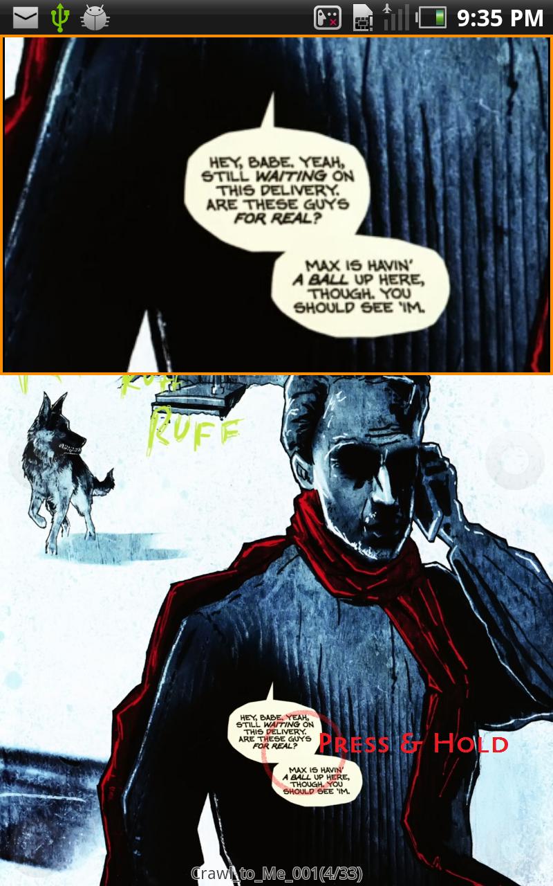 SCViewer (Scan-manga viewer) Screen 3