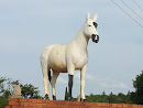 White Horse Statue  