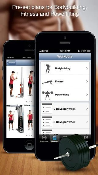 Bodybuilding Workout - screenshot