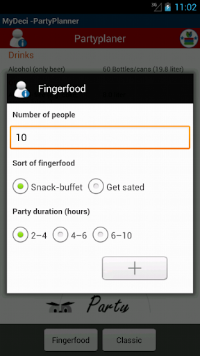 MyDeci - PartyPlaner Lite