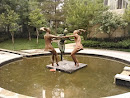 Three Girls Statue